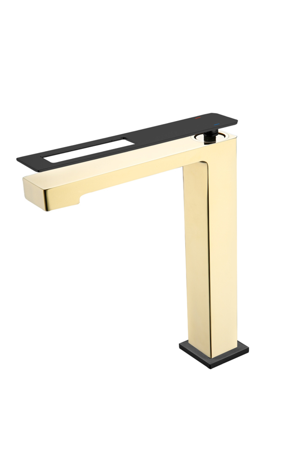 Фото Смеситель для умывальника Boheme Q (142-GCR) золото