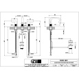 Смеситель для раковины Gessi Inciso (58011#031) хром