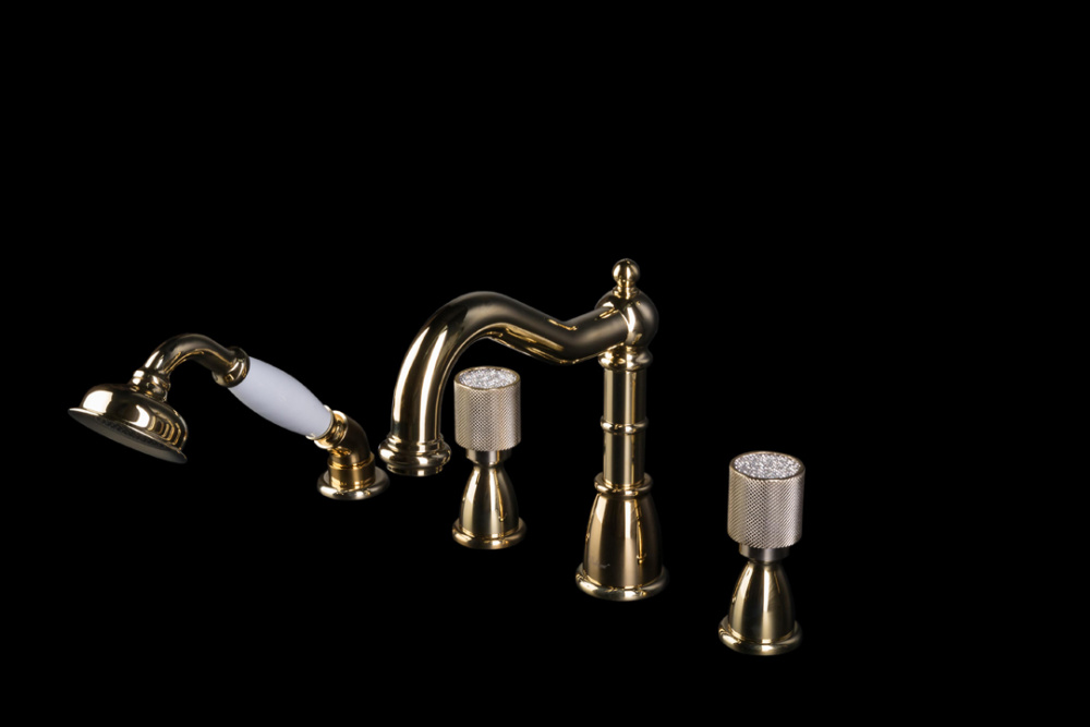 Смеситель врезной Boheme Royal Cristal (395-Royal/CRST)