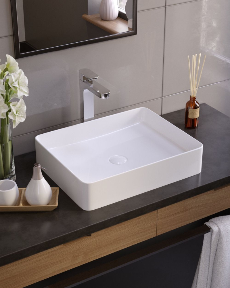 Фото Раковина Koller pool Kvadro 510x405 (KR-0510-WB)