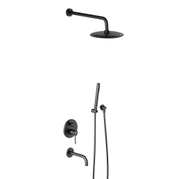 Встраиваемая душевая система Damixa Scandinavian Pure (936510300) Чёрный