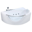 Акриловая ванна 160x100см Orans (62110R) белая, с гидромассажем, правая