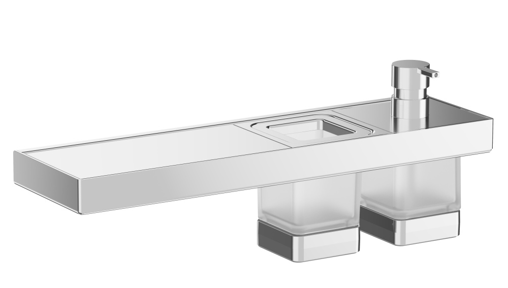 Модуль 400мм с полочкой, стаканом, дозатором Inda Indissima A88K40CR21