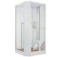 Душевая кабина 100x100x220 Orans SR-89101LS (89101LWLH) White, Long door handle