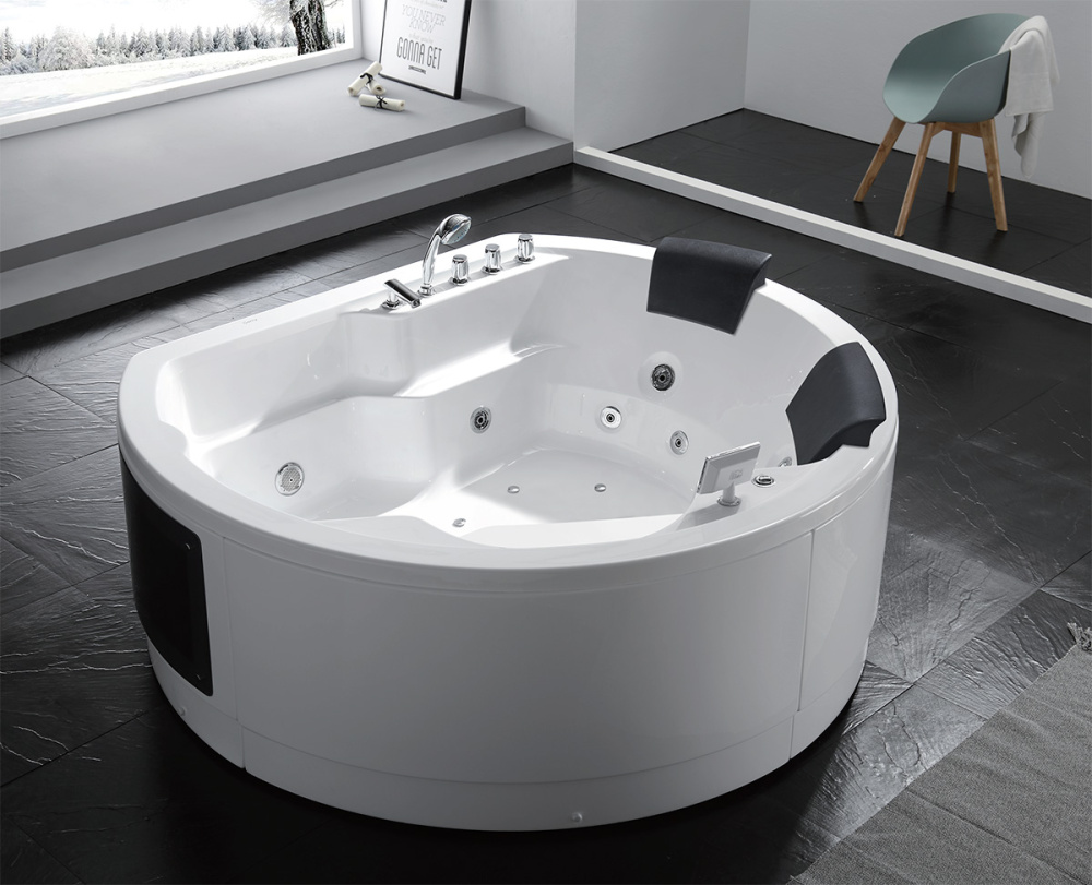 Фото Акриловая ванна 183x162 Gemy (G9063 K), округлая