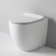 Унитаз напольный ArtCeram File 2.0 (FLV007 01 00) безободковый, белый глянцевый