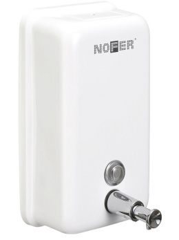 Диспенсер для жидкого мыла Nofer 03001.W Белый