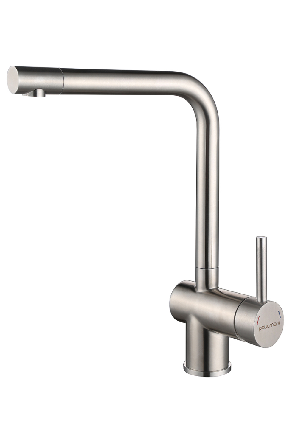 Смеситель для кухни Paulmark Spring (Sp212067-SS) нержавеющая сталь