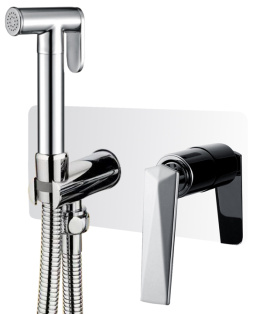 Фото Гигиенический душ со смесителем Boheme Venturo (377) хром