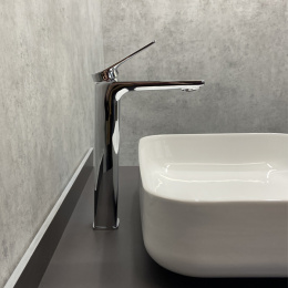 Фото Смеситель для раковины, картридж 35 мм, хром, FC071B-CCT