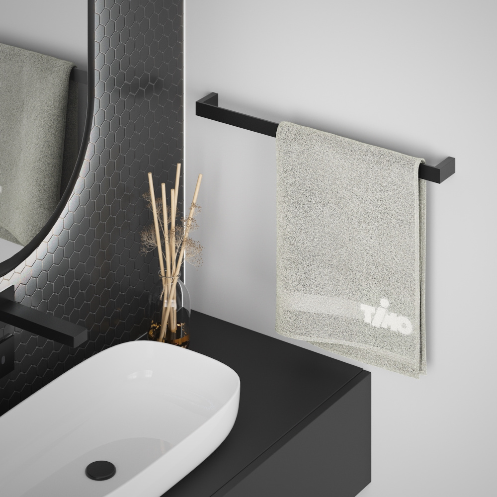 Фото Полотенцедержатель Timo Petruma 15253/03 черный