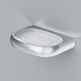 Стеклянная мыльница Am.Pm Sensation (A3034200) хром