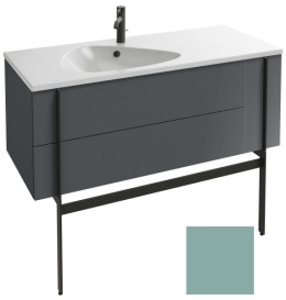 Тумба под раковину Jacob Delafon Nouvelle Vague 120 см, EB3036-G1I, цвет - ментол глянцевый