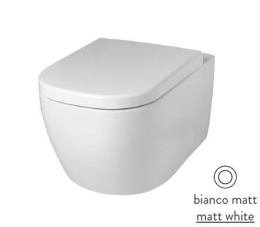Фото Подвесной унитаз ArtCeram Faster (FSV001 05 00) белый матовый