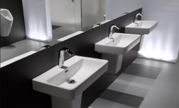 Смеситель Laufen CurveTronic 3.1470.2.404.322.1 для раковины, сенсорный