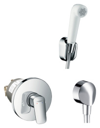 Гигиенический душ Hansgrohe SetLogis 3 в 1 (71666000/32127000/27454000)