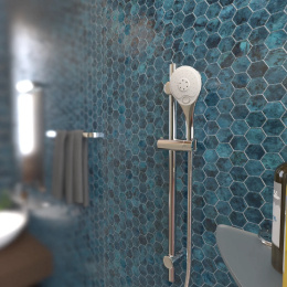 Фото Душевой гарнитур Paini Bergamo R BRCR121L7R хром