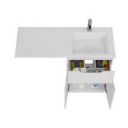 Пенал напольный Dreja Luxury (99.2014) 35 см