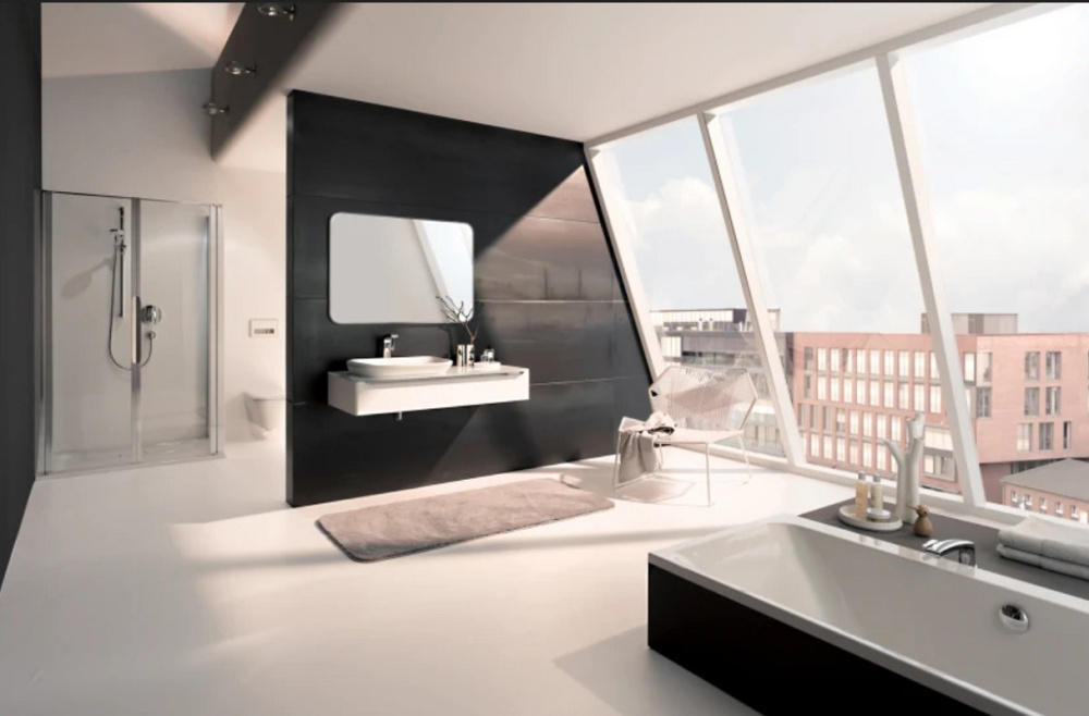 Geberit My day 245460600 Раковина, встраиваемая сверху, накладная