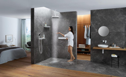 Смеситель для душа Hansgrohe RainSelect (15381700) белый матовый
