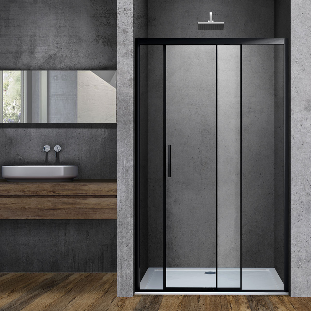 Фото Душевая дверь Vincea Soft (VDS-3SO120CLB) черный