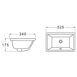 Накладная раковина BelBagno BB1009
