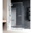 Дверь для душевого уголка Radaway Euphoria KDJ 120x200 профиль хром, стекло прозрачное, петли слева 