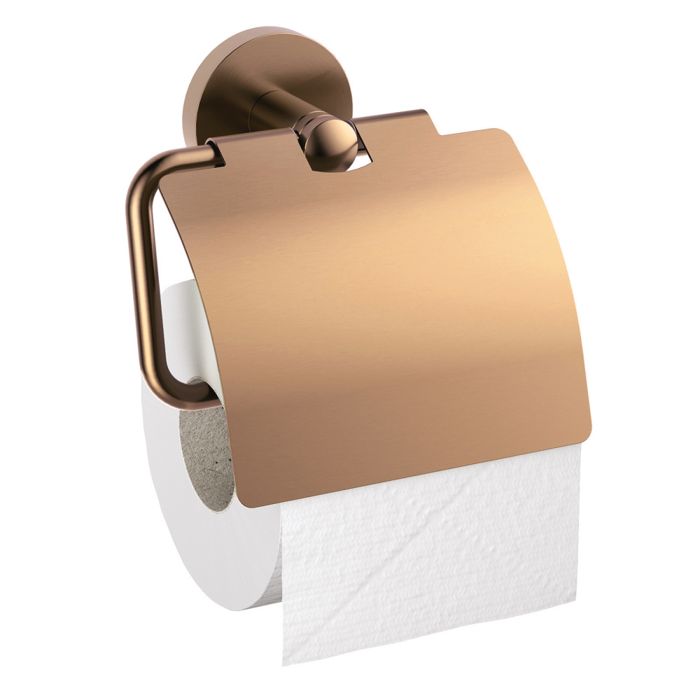 Фото Бумагодержатель Timo Saona 13042/19 розовое золото