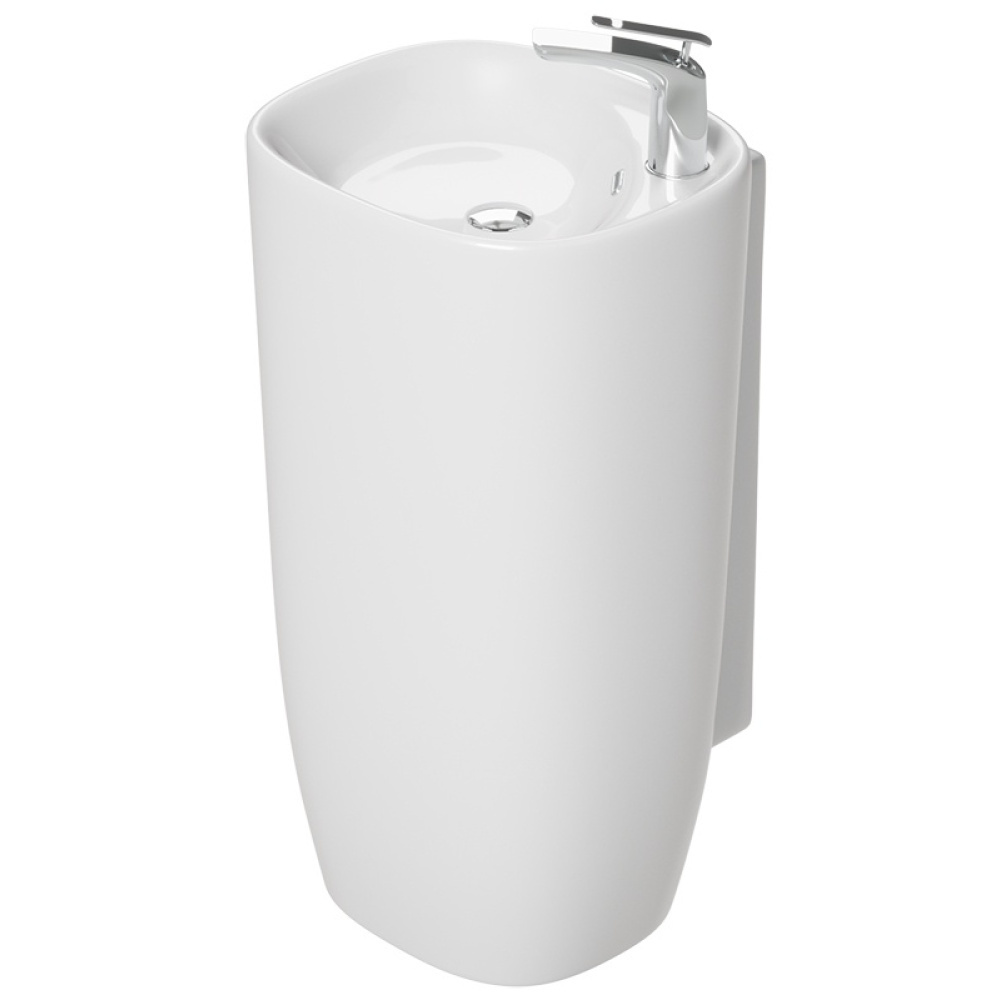 Раковина напольная Laguraty 2180W, 49 х 46 х 88 см