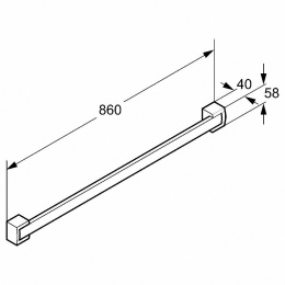 Фото Держатель полотенца Kludi JOOP! (5597905)