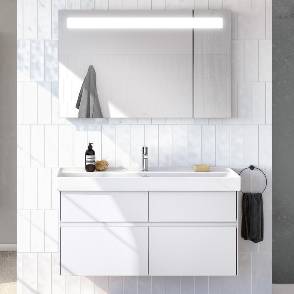 Villeroy Boch Collaro C01200MS Тумба под раковину 1154х444 мм (White Matt)