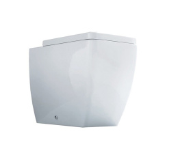 Kerasan Ego унитаз приставной 53см, белый с напольным бачком с механизмом и сиденьем на выбор