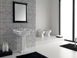 Фото Раковина 68 см ArtCeram Hermitage (HEL002 01 00) белый