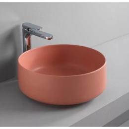 Раковина накладная 48 см ArtCeram Cognac (COL002 14 00) красный