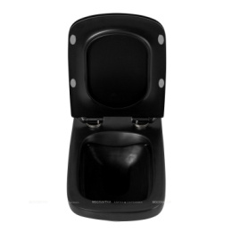 Комплект 4 в 1 Унитаз подвесной BelBagno + Система инсталляции BB3201CHR-MB/BB3201SC-MB/BB002-80/BB0