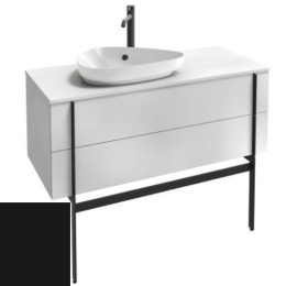 Тумба под раковину Jacob Delafon Nouvelle Vague 120 см, EB3041-M61, черный мягкий