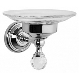 Мыльница Tiffany World Crystal TWCR106cr-sw, хром