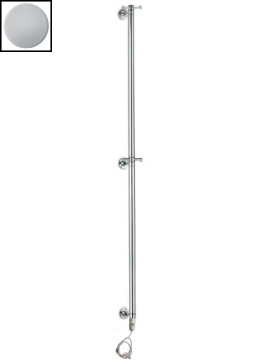 Фото Полотенцесушитель электрический Margaroli Arcobaleno 616CRC-1650, хром, высота 165 см, ширина 7.4 см