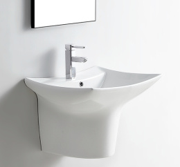 Раковина 60,5 см CeramaLux (G-822) Прямоугольная