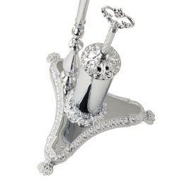 Стойка с аксессуарами Migliore Elisabetta 17045 хром