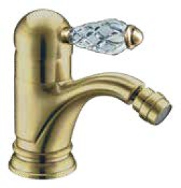 Фото Смеситель для биде Boheme Crystal (306-CRST) бронза