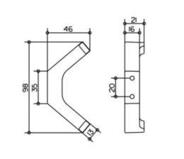 Крючок для полотенца Keuco Edition 11 11115010000, хром