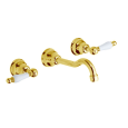 Смеситель для раковины Cisal Arcana Toscana TS00351024, золото