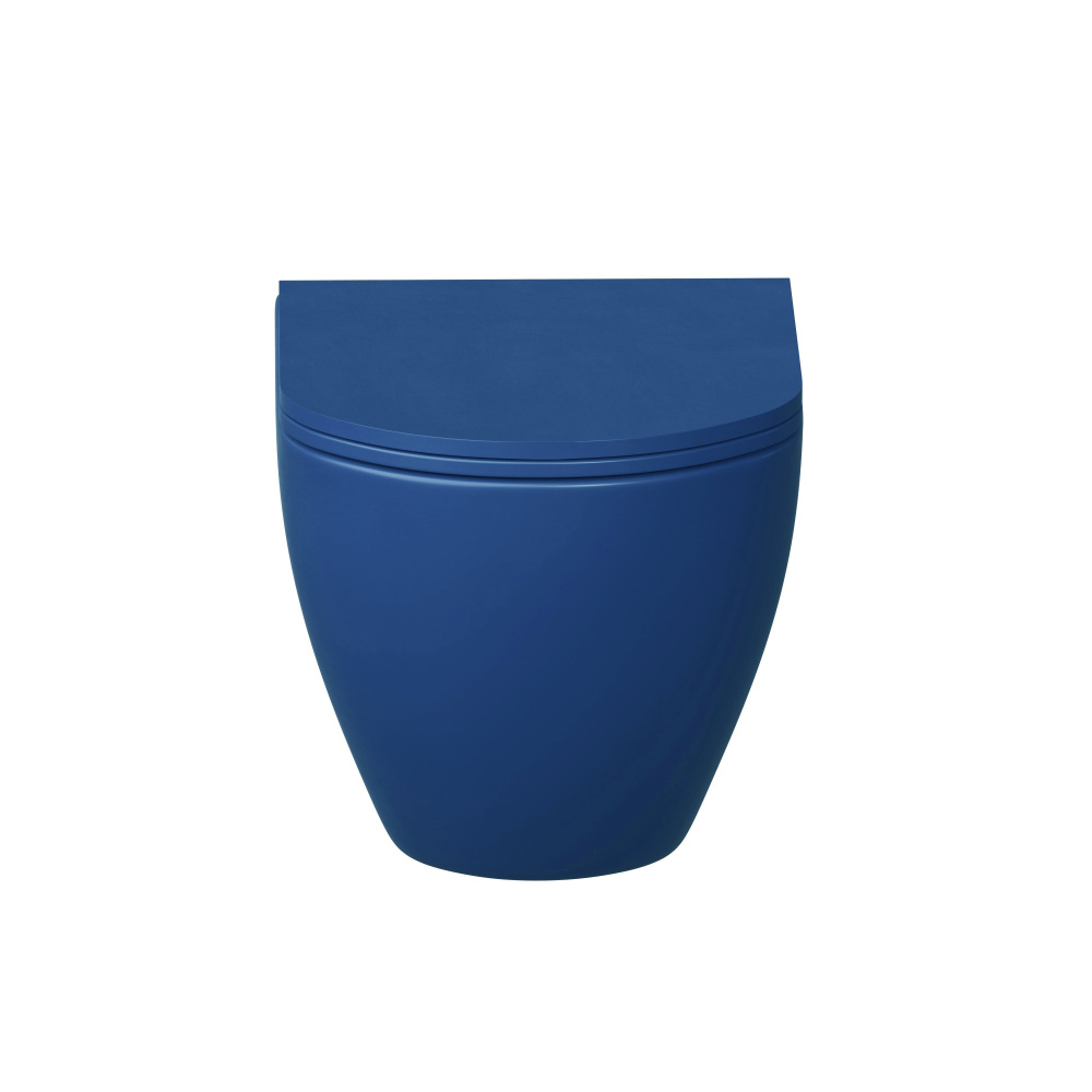 Унитаз подвесной Grossman (GR-4455BLMS) синий матовый