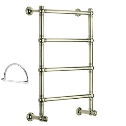 Фото Полотенцесушитель водяной Margaroli Armonia, 94425504CRNA с аркой, хром