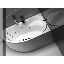 Акриловая ванна 170x110 Aquanet (00155536), Гидромассаж: есть