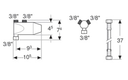 Фото Минитермостат для смесителя Geberit Bambini 599113000