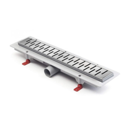 Фото Душевой лоток с рамкой Paini CH550MN хром