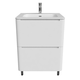 Фото Тумба с раковиной Iddis  Edifice белая,  60 см (EDI60WFi95K)