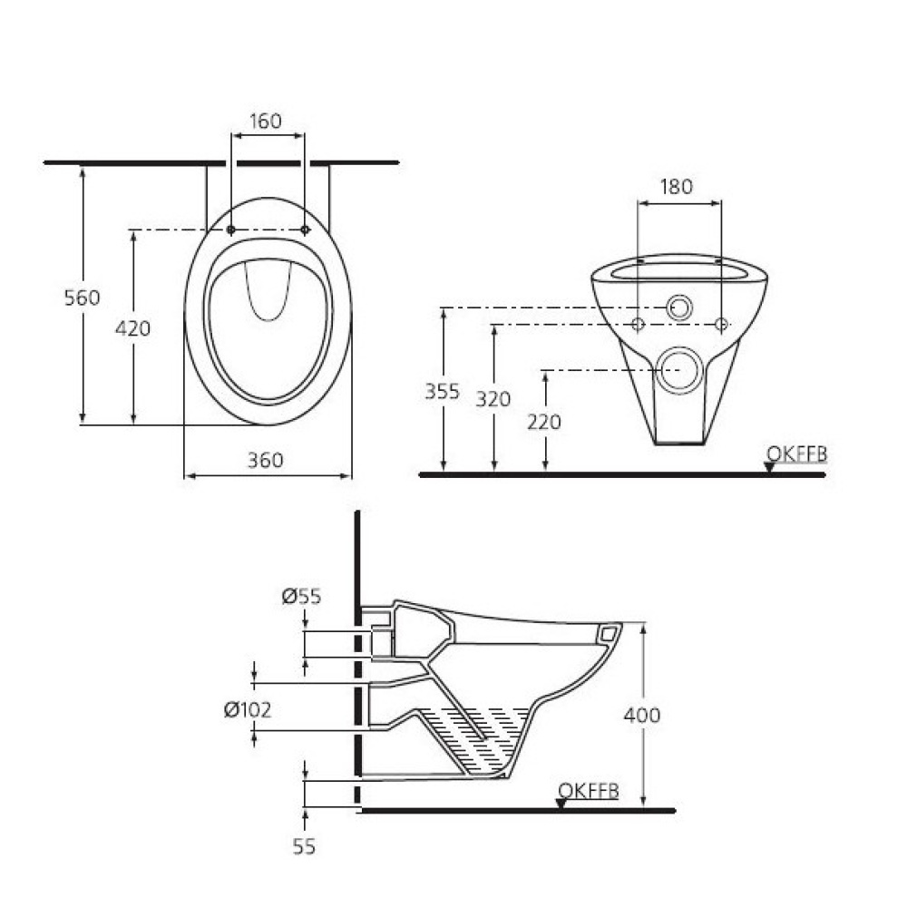 Ideal Standard Avance W707401 Подвесной унитаз